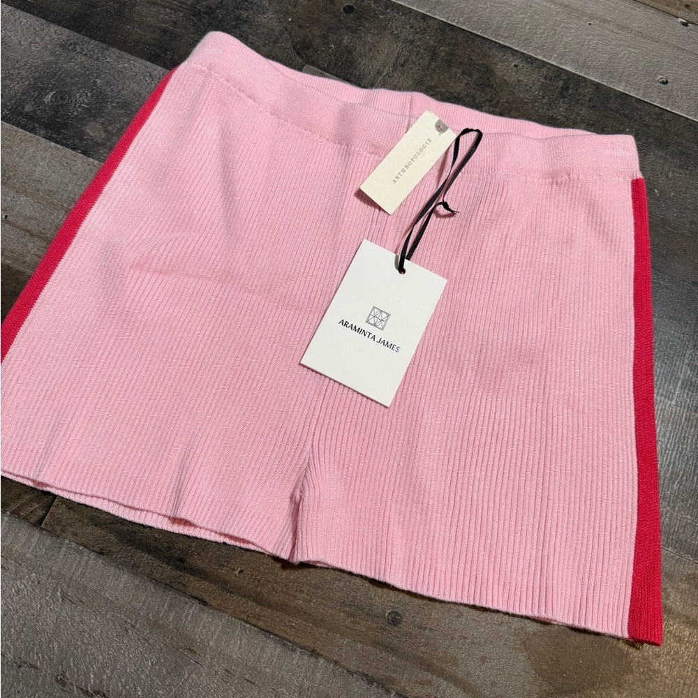 NWT Anthropologie Araminta James Josefine knit shorts- Medium